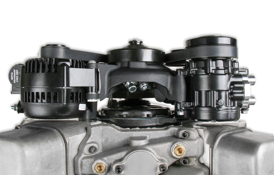 Holley 20-242BK Mid-Mount Complete Accessory Drive System - Truck Part Superstore