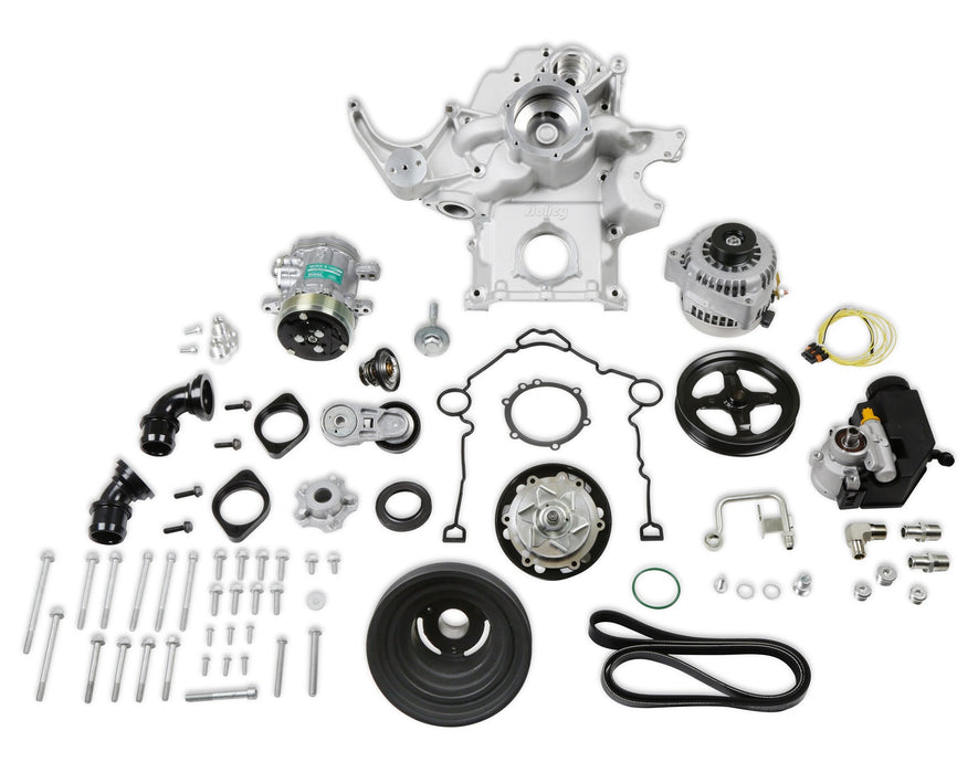 Holley 20-291 Holley Mid-Mount Complete Accessory System - Truck Part Superstore
