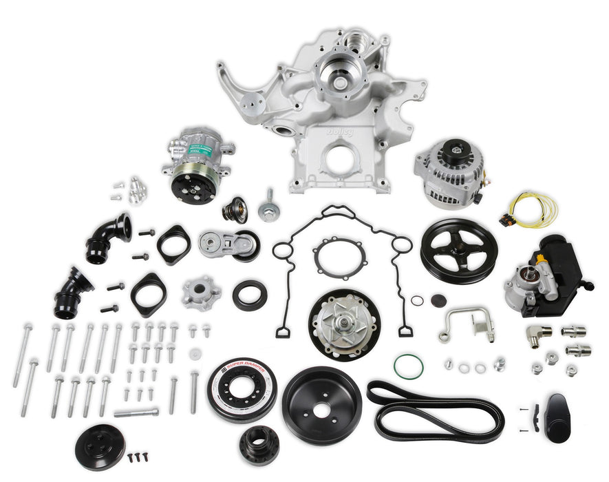 Holley 20-292 Holley Premium Mid-Mount Complete Accessory System - Truck Part Superstore