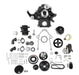 Holley 20-293BK Holley Premium Mid-Mount Complete Accessory System - Truck Part Superstore