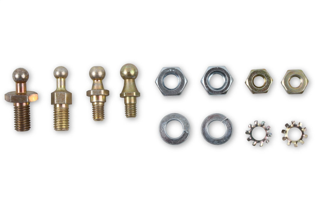 Holley 20-2 Carburetor Throttle Ball Assortment; Incl. Four Different Balls/Hardware; - Truck Part Superstore