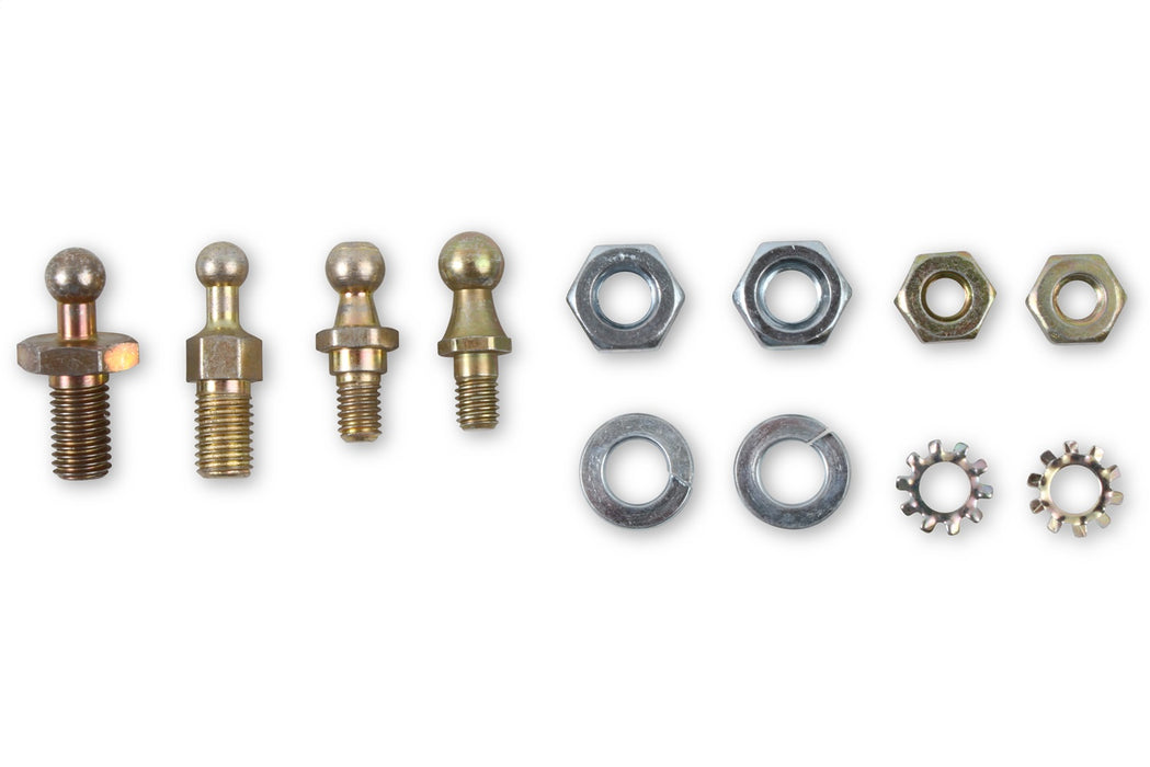 Holley 20-2 Carburetor Throttle Ball Assortment; Incl. Four Different Balls/Hardware; - Truck Part Superstore