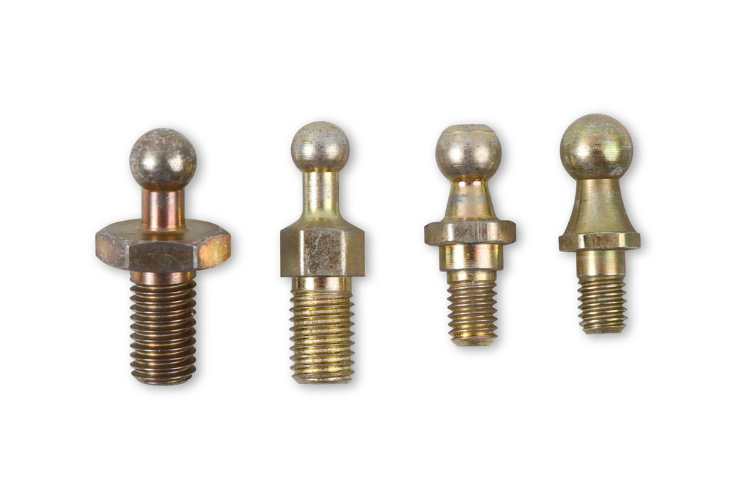 Holley 20-2 Carburetor Throttle Ball Assortment; Incl. Four Different Balls/Hardware; - Truck Part Superstore