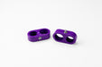 Lokar 20-836-20 Heater/AC T Clamp; 15/16 in.-1 1/16 in; 5/8 in.-3/4 in. ID; 2 Pieces; Purple; - Truck Part Superstore