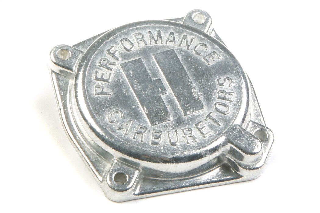Holley 20-85SA Accelerator Pump Cover; Secondary Diaphragm Housing Cover; Shiny Finish; - Truck Part Superstore