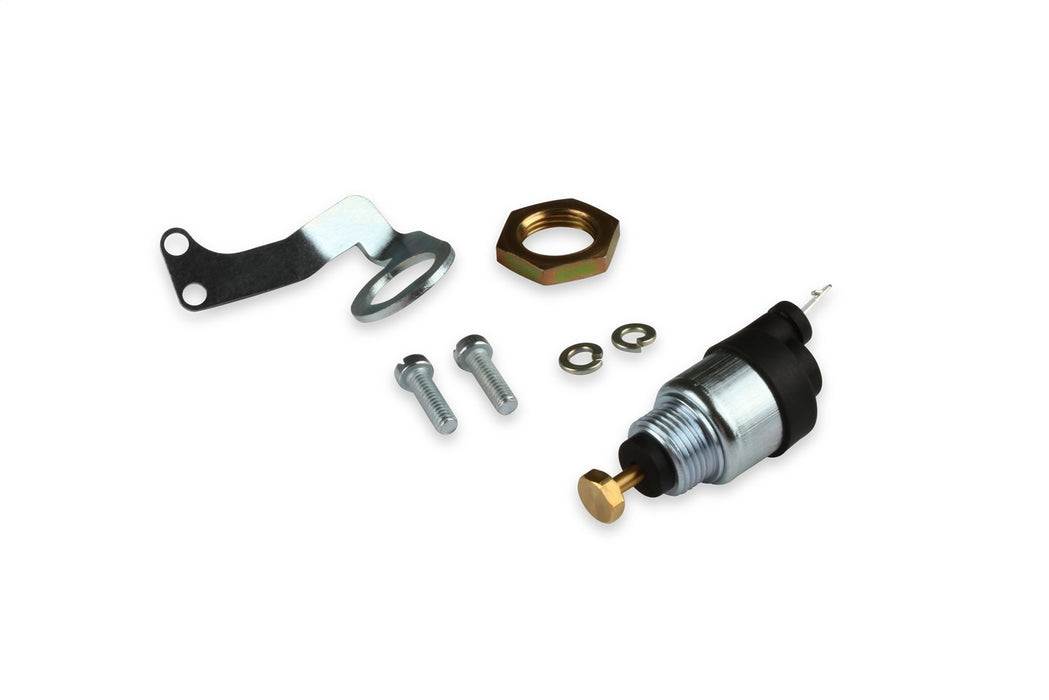 Holley 20-92 Street Warrior Solenoid and Bracket; For Use w/Street Warrior Carburetors; - Truck Part Superstore