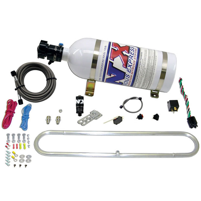 Nitrous Express 20000R-10 N-TERCOOLER SYSTEM W/10LB BOTTLE (Remote Mount Solenoid) - Truck Part Superstore