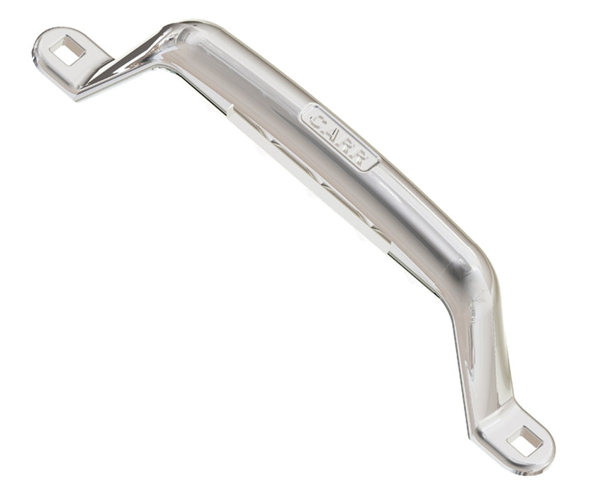 Carr 200032 10" Grab Handle; Bolt On; Cast Aluminum; XM3 Polished; Single - Truck Part Superstore