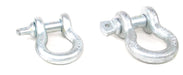 Bulldog Winch 20006 5/8 Inch Bow Shackle 6.5k LB WLL Silver Bulldog Winch - Truck Part Superstore