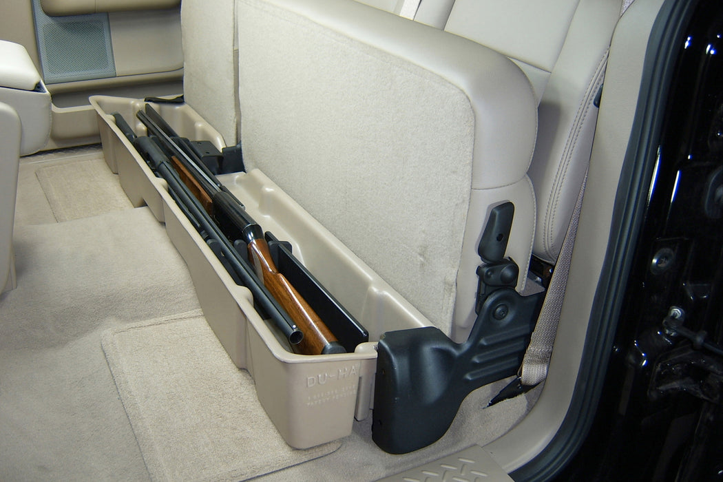 DU-HA 20004 DU-HA® Interior Storage/Gun Case; Incl. Gun Rack/Organizer; Black; - Truck Part Superstore