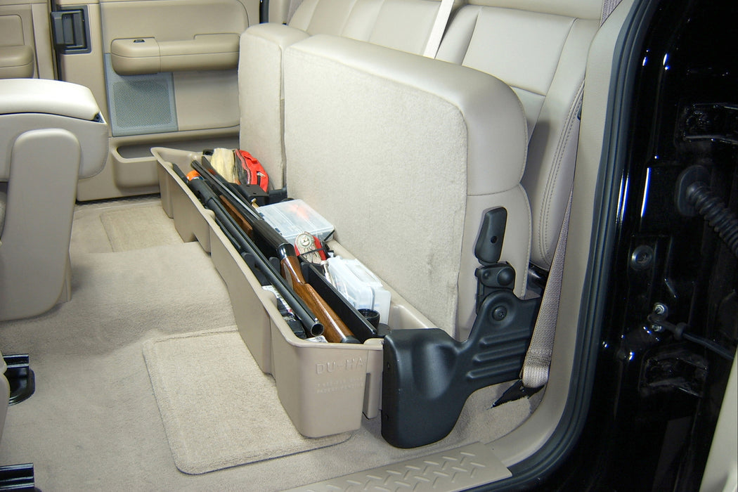 DU-HA 20004 DU-HA® Interior Storage/Gun Case; Incl. Gun Rack/Organizer; Black; - Truck Part Superstore