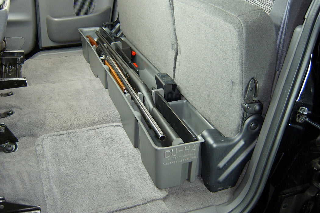 DU-HA 20007 DU-HA® Interior Storage/Gun Case; Incl. Gun Rack/Organizer; Black; - Truck Part Superstore