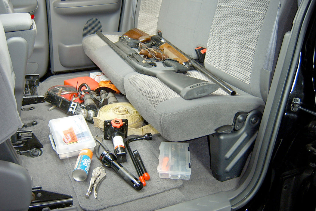 DU-HA 20007 DU-HA® Interior Storage/Gun Case; Incl. Gun Rack/Organizer; Black; - Truck Part Superstore