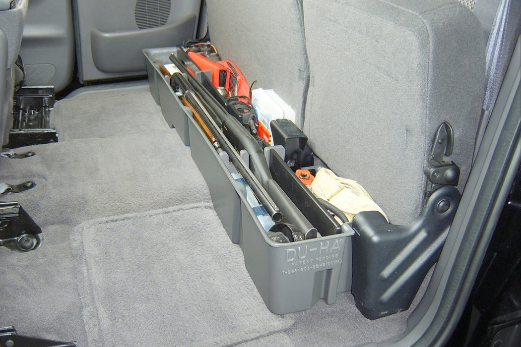 DU-HA 20007 DU-HA® Interior Storage/Gun Case; Incl. Gun Rack/Organizer; Black; - Truck Part Superstore