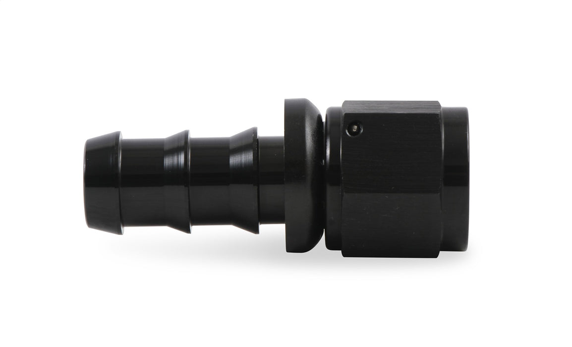 Mr Gasket 200110-BL Push-On Hose End; Straight; -10AN; Anodized Black; - Truck Part Superstore