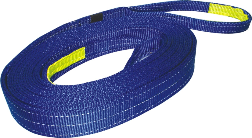 Bulldog Winch 20014 Recovery Strap 2 Inch x 30 Foot 20 000 LB BS Polyester Blue Bulldog Winch - Truck Part Superstore