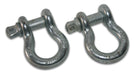 Bulldog Winch 20020 3/4 Inch Bow Shackle 9.5k LB WLL Silver Bulldog Winch - Truck Part Superstore