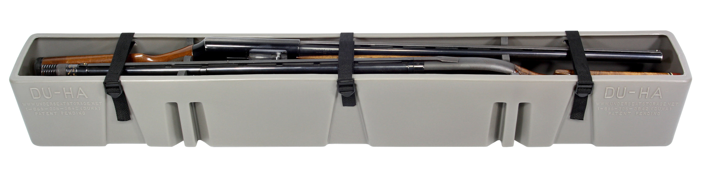 DU-HA 20025 DU-HA® Behind The Seat Storage; Incl. Gun Rack/Organizer; Black; - Truck Part Superstore