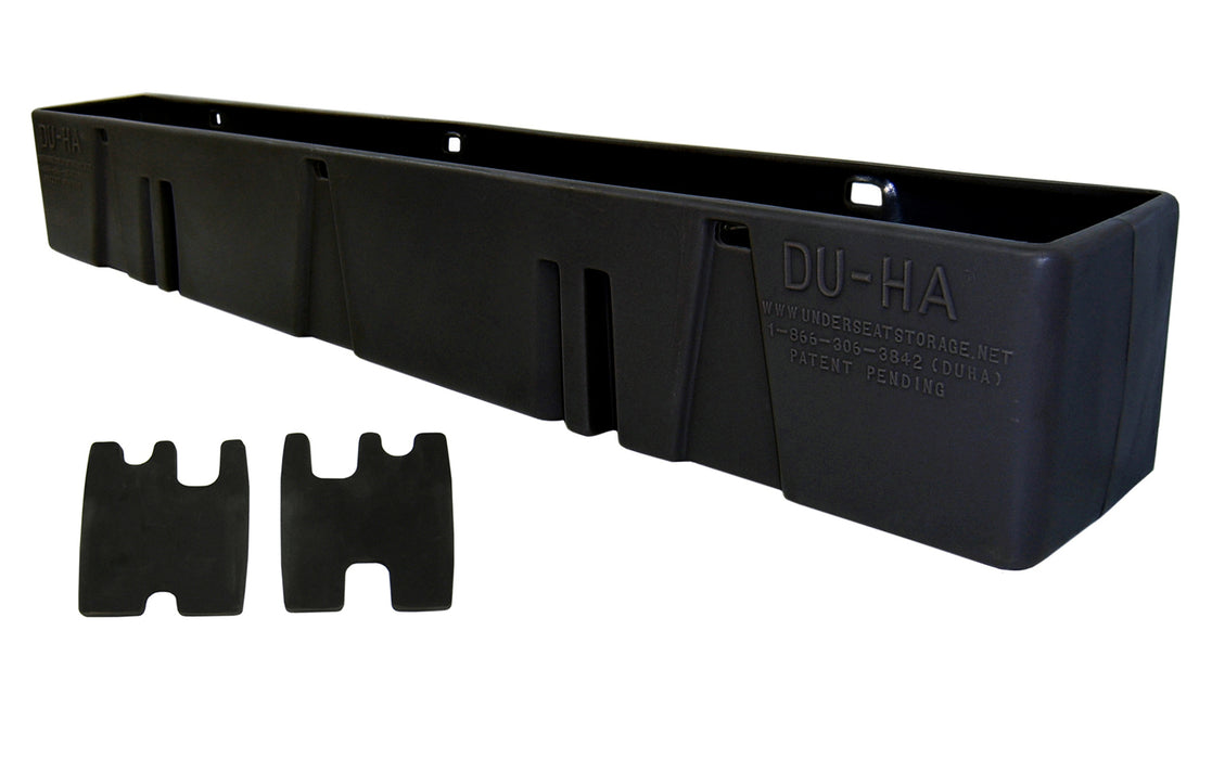 DU-HA 20025 DU-HA® Behind The Seat Storage; Incl. Gun Rack/Organizer; Black; - Truck Part Superstore