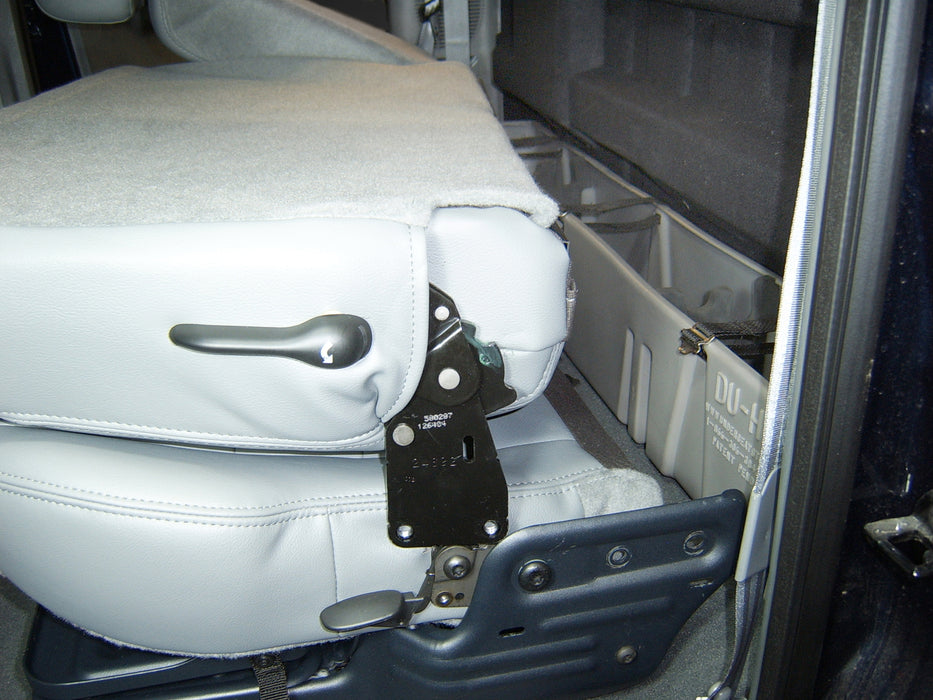 DU-HA 20025 DU-HA® Behind The Seat Storage; Incl. Gun Rack/Organizer; Black; - Truck Part Superstore