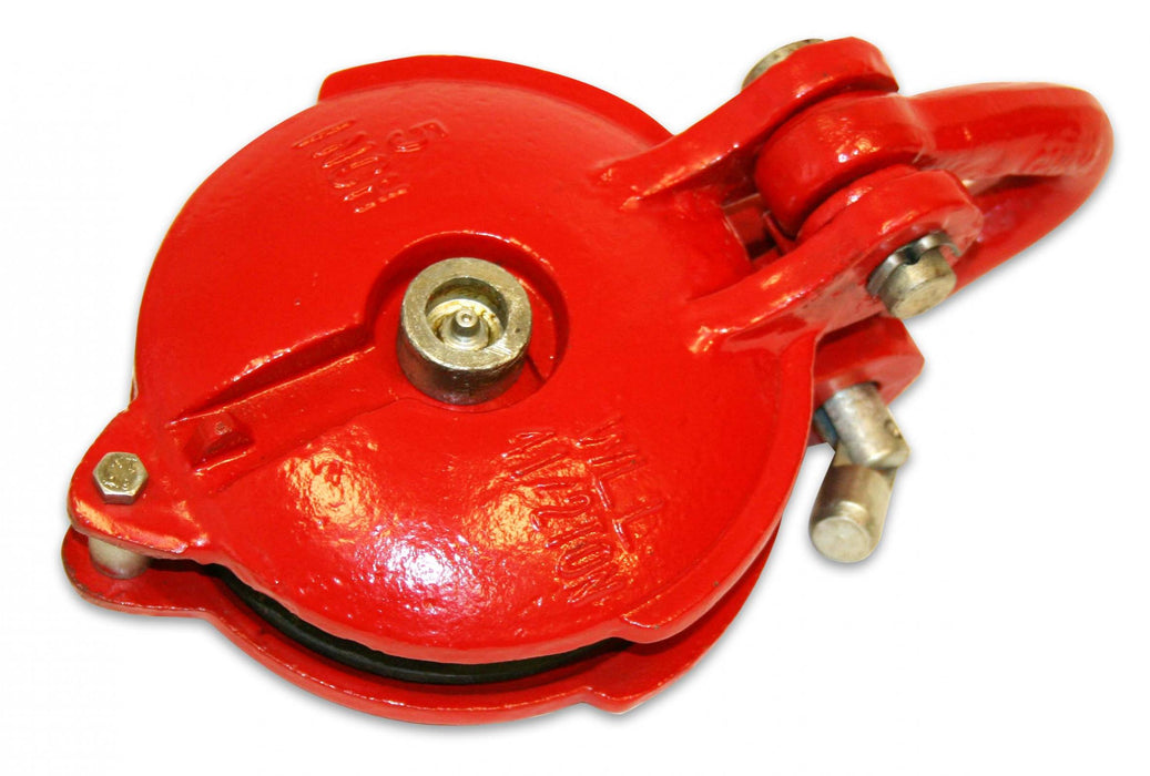 Bulldog Winch 20027 Snatch Block 24k BS 9k WLL 5 Inch Wheel Zerk Bulldog Winch - Truck Part Superstore