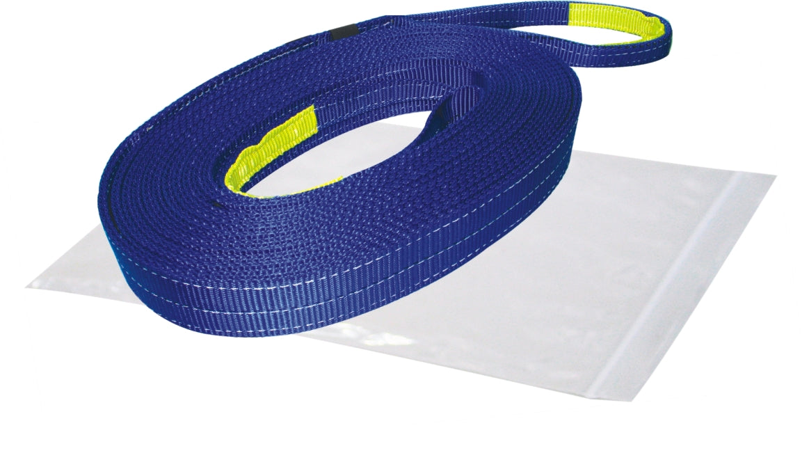 Bulldog Winch 20029 Recovery Strap 2 Inch x 20 Foot 20 000 LB BS Polyester Blue Bulldog Winch - Truck Part Superstore