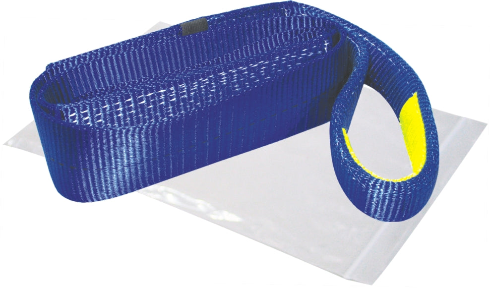 Bulldog Winch 20033 Tree Saver Strap 3 Inch x 6 Foot 30000 LB BS Polyester Blue Bulldog Winch - Truck Part Superstore