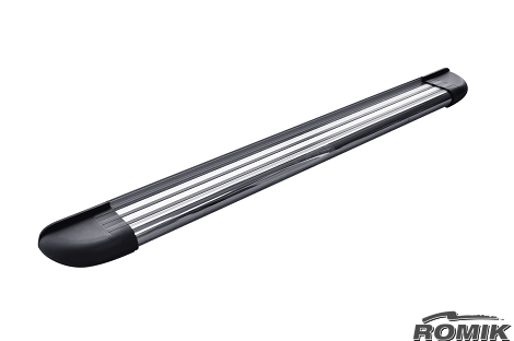Romik 20033418 2019-Present Chevrolet Silverado Extended Cab Running Boards RB2-TS Side Steps Stainless Steel Silver Romik - Truck Part Superstore