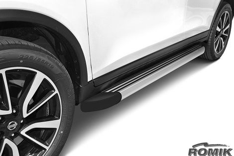 Romik 20033418 2019-Present Chevrolet Silverado Extended Cab Running Boards RB2-TS Side Steps Stainless Steel Silver Romik - Truck Part Superstore