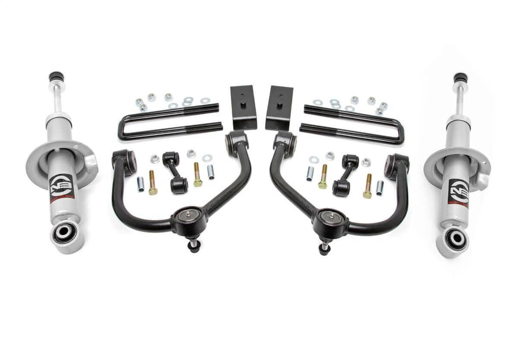 Rough Country 83423 3 Inch Nissan Bolt-On Lift Kit Lifted Struts 04-15 Titan 2WD/4WD Rough Country - Truck Part Superstore