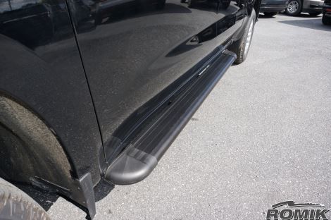 Romik 20043419 2019-Present GMC Sierra Crew Cab Running Boards RB2-TB Side Steps Black Romik - Truck Part Superstore