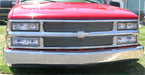 T-Rex Grilles 20045 Billet Series Grille; Horizontal; Aluminum; Polished; 2 Pc; Insert; - Truck Part Superstore