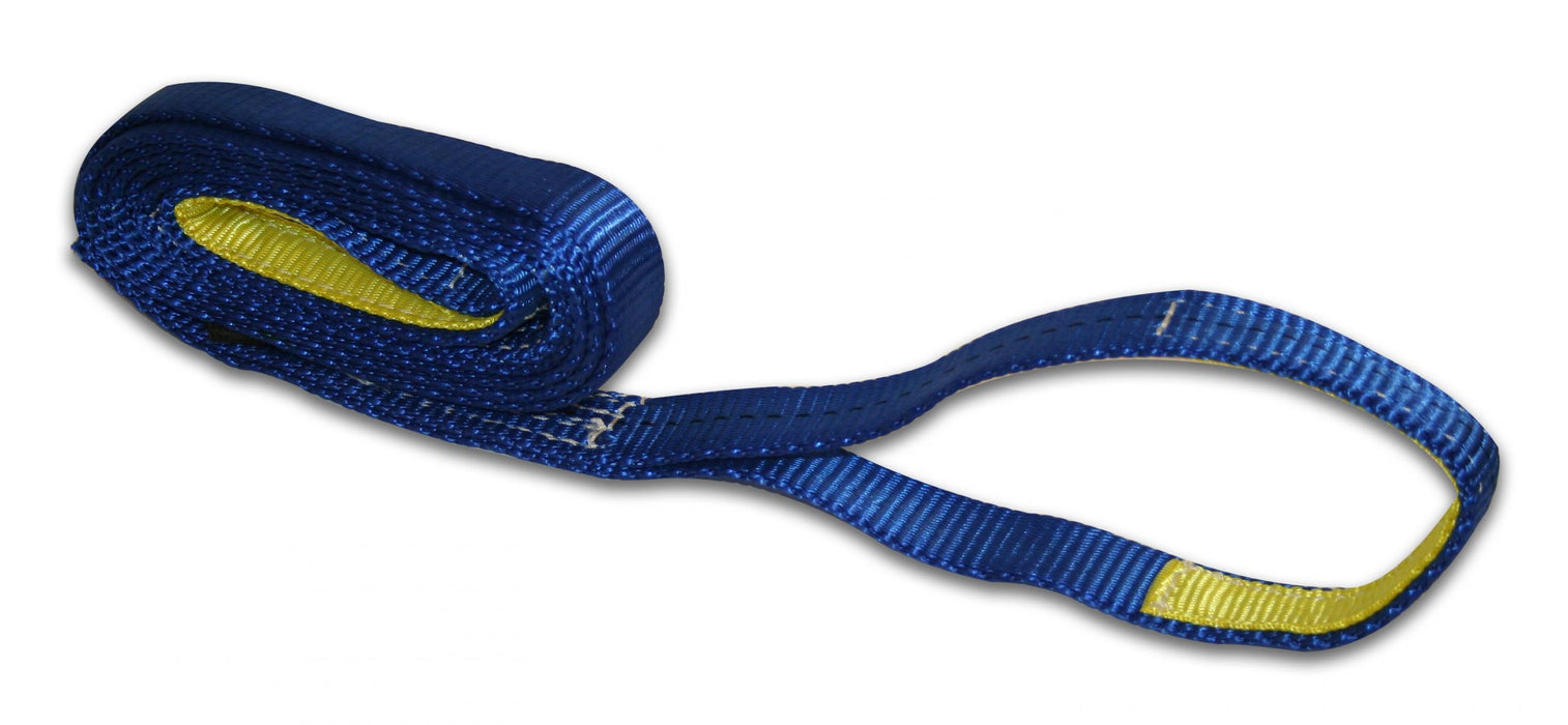 Bulldog Winch 20051 Tree Saver Strap 1 x 8 Inch 8000 LB Blue Bulldog Winch - Truck Part Superstore