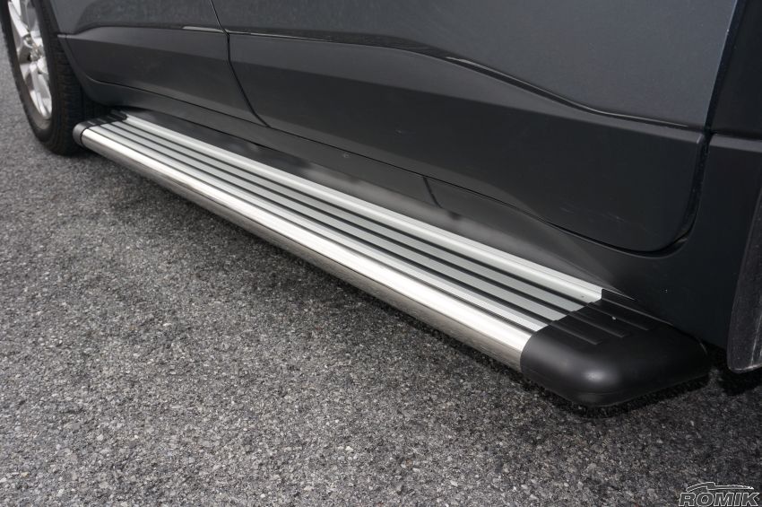 Romik 20054418 Chevrolet Traverse SUV Running Boards RB2 Side Steps 2018-Pres Polished Stainless Romik - Truck Part Superstore