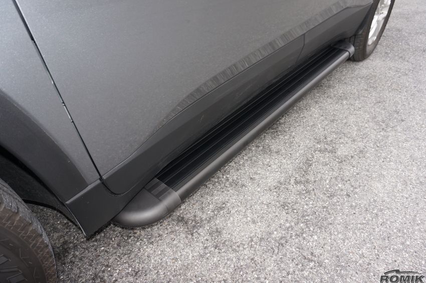 Romik 20054419 Chevrolet Traverse SUV Running Boards RB2 Side Steps 2018-Present Anodized Black Romik - Truck Part Superstore