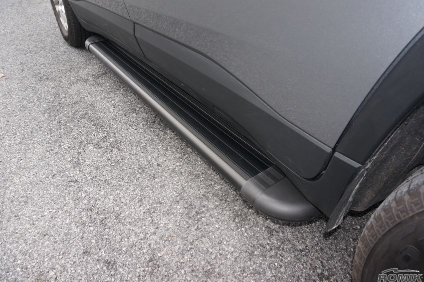 Romik 20054419 Chevrolet Traverse SUV Running Boards RB2 Side Steps 2018-Present Anodized Black Romik - Truck Part Superstore
