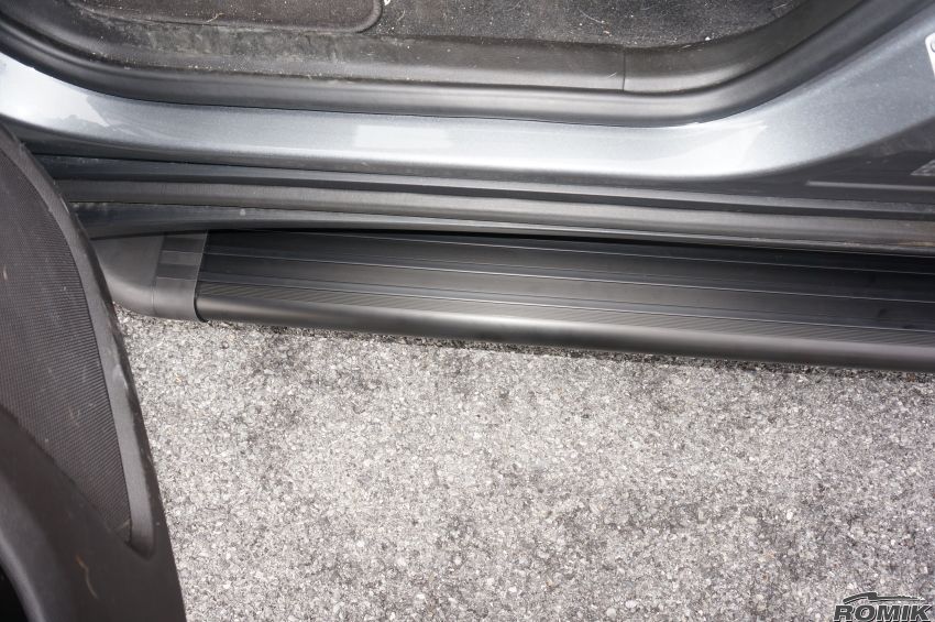 Romik 20054419 Chevrolet Traverse SUV Running Boards RB2 Side Steps 2018-Present Anodized Black Romik - Truck Part Superstore