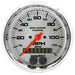 AutoMeter 200637-35 3-3/8in. GPS SPEEDOMETER; 0-120 MPH; MARINE CHROME ULTRA-LITE - Truck Part Superstore