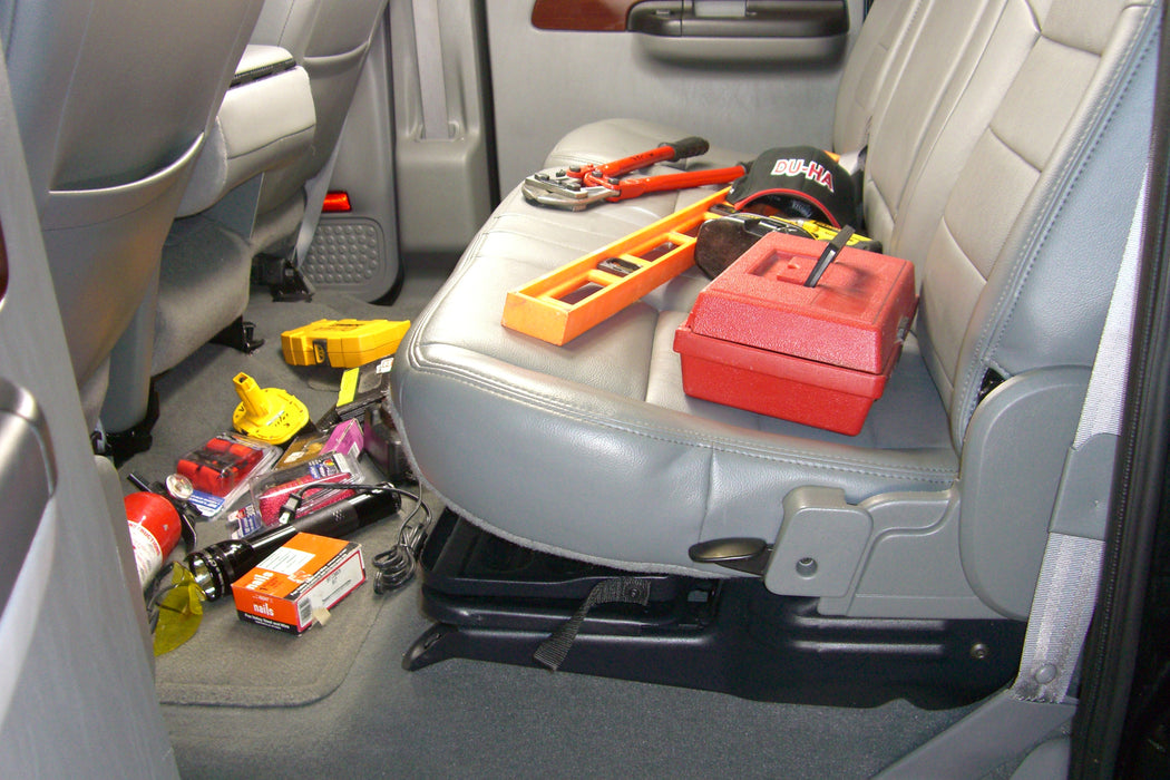 DU-HA 20067 DU-HA® Interior Storage/Gun Case; Incl. Gun Rack/Organizer; Black; - Truck Part Superstore