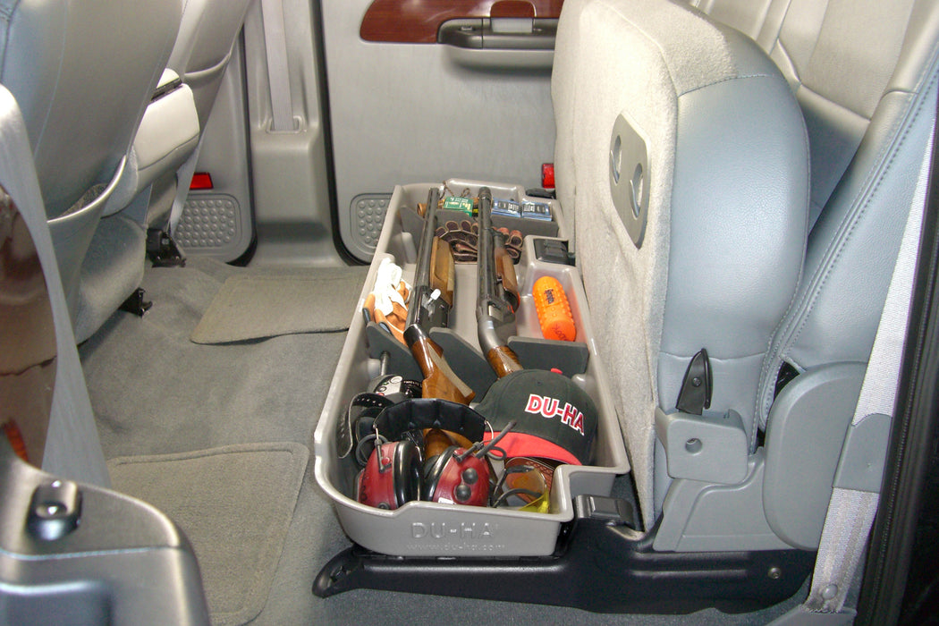 DU-HA 20067 DU-HA® Interior Storage/Gun Case; Incl. Gun Rack/Organizer; Black; - Truck Part Superstore