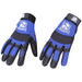 Bulldog Winch 20070B Trail Gloves Xl Black Form Fit W/Synthetic Leather Palm - Truck Part Superstore