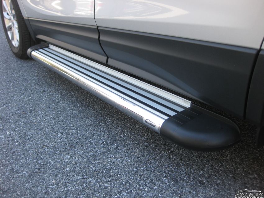 Romik 20072418 Chevrolet Equinox SUV Running Boards RB2 Side Steps 2018-2022 Polished Stainless Romik - Truck Part Superstore
