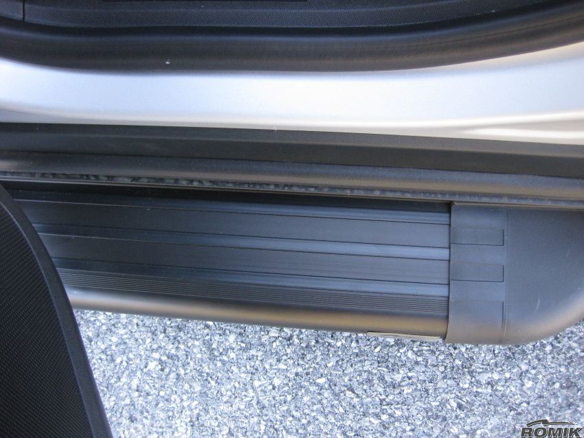 Romik 20072419 Chevrolet Equinox SUV Running Boards RB2 Side Steps 2018-2022 Anodized Black Romik - Truck Part Superstore