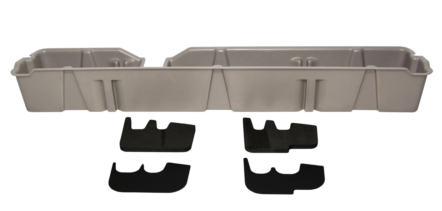 DU-HA 20072 DU-HA 20072 Underseat Storage Gun Case - Gray - Truck Part Superstore