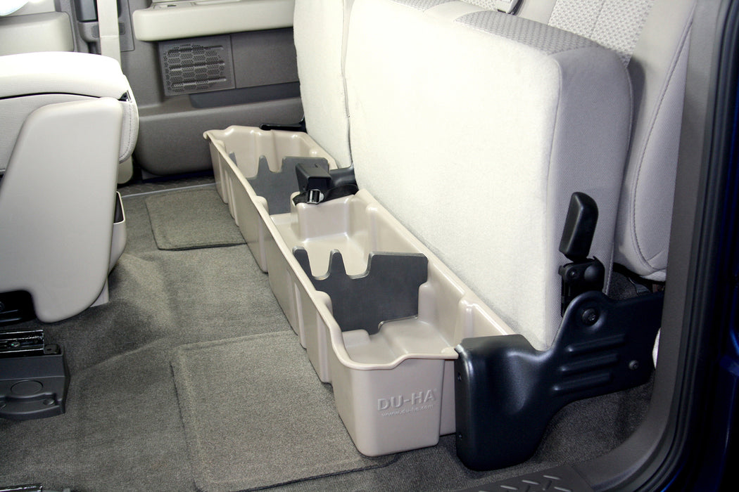 DU-HA 20072 DU-HA 20072 Underseat Storage Gun Case - Gray - Truck Part Superstore