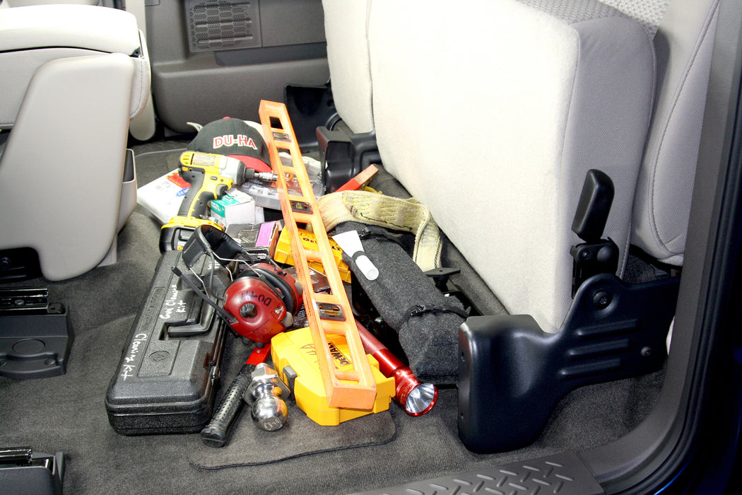 DU-HA 20072 DU-HA 20072 Underseat Storage Gun Case - Gray - Truck Part Superstore