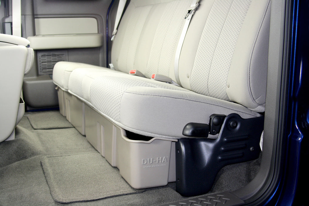 DU-HA 20072 DU-HA 20072 Underseat Storage Gun Case - Gray - Truck Part Superstore
