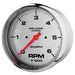 AutoMeter 200750-35 5in. IN-DASH TACHOMETER; 0-6;000 RPM; MARINE CHROME ULTRA-LITE - Truck Part Superstore