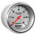 AutoMeter 200752-33 3-3/8in. IN-DASH TACHOMETER; 0-6;000 RPM; MARINE SILVER ULTRA-LITE - Truck Part Superstore