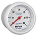 AutoMeter 200752 3-3/8in. IN-DASH TACHOMETER; 0-6;000 RPM; MARINE WHITE - Truck Part Superstore